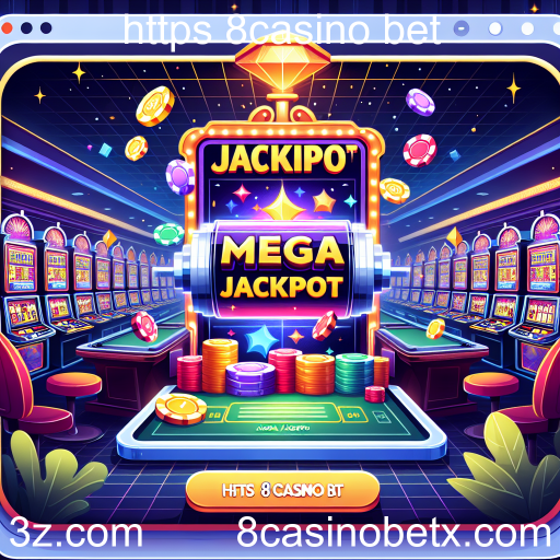 Experimente a Emoção dos Jackpots Mega no 8casino Bet